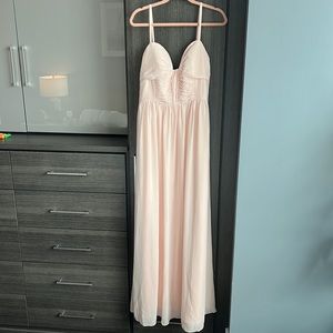 NWT Hayley Paige Occasions Dress - blush / size 10